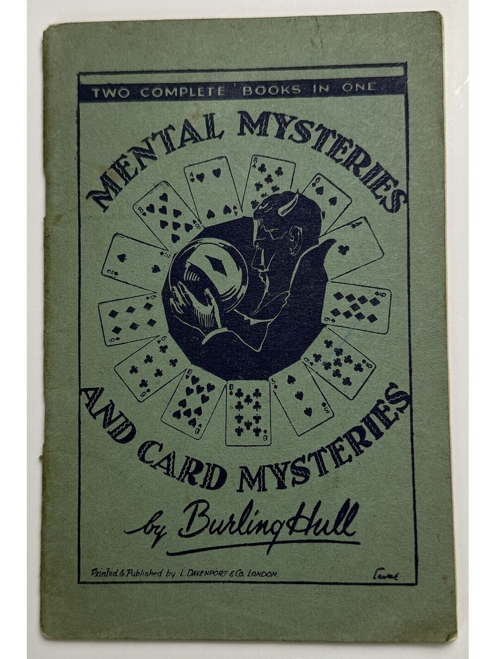 Mental Mysteries and Card Mysteries Hull Card Magic Tricks Mentalism PB